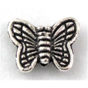 Tibetan Silver butterfly beads Non-Nickel, 10.5x8.5mm [NN0024]