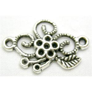 Tibetan Silver Flower Non-Nickel, 23mm wide [NN0054]