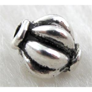 Tibetan Silver round Spacers Non-Nickel, 8mm dia [NN0081]