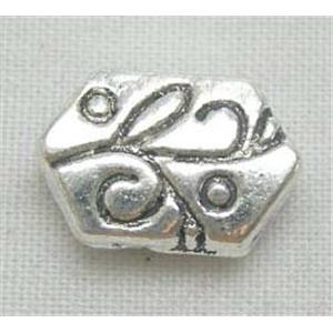 Tibetan Silver Spacers Non-Nickel, 8x11.5mm [NN0104]