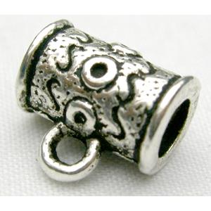 Tibetan Silver Hanger Non-Nickel, 7x10mm [NN0192]