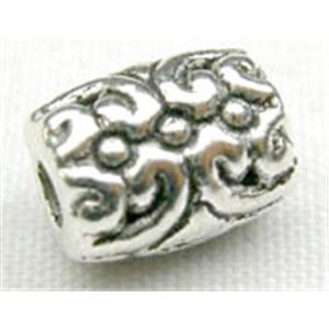 Tibetan Silver Spacers Non-Nickel, 6.5mm length [NN0198]