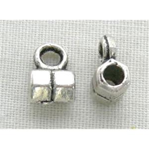 Tibetan Silver Spacer Non-Nickel, 4.5x6.5mm, 3mm hole [NN0275]