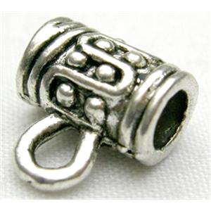 Tibetan Silver Hanger Non-Nickel, 6x10mm [NN0321]