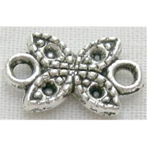 Tibetan Silver Spacers Connector Non-Nickel, 7x11mm [NN0375]