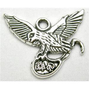 Tibetan Silver Eagle non-nickel, 26mm wide [NN04402]