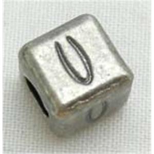 Tibetan Silver Spacer Non-Nickel, 7x7x7mm [NN494]