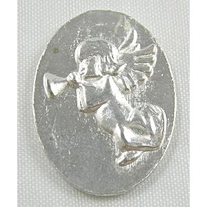 Tibetan Silver Non-Nickel charm, 19x25mm [NN0522]