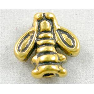 Tibetan Silver Spacer Non-Nickel, Antique Gold, 8x8mm [NN0587GPDX]