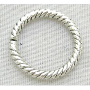 Tibetan Silver jumping Non-Nickel, 13.5mm diameter [NN0630]