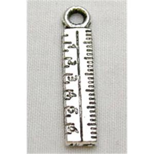 Tibetan Silver Bar Spacers Non-Nickel, 24mm length [NN0638]