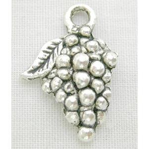 Grape bunches, Tibetan Silver Non-Nickel, 12x18mm [NN0741]
