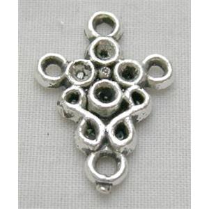 Tibetan Silver Charms Non-Nickel, 14.7mm wide, 20mm length [NN0746]