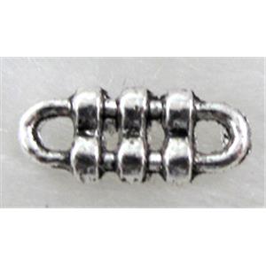 Tibetan Silver Connector Non-Nickel, 5x11.5mm [NN0849]