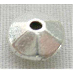 Tibetan Silver Saucers Non-Nickel, 5.8mm dia [NN0874]