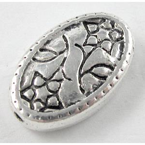 Tibetan Silver Spacer Non-Nickel, 11x18mm [NN10032]