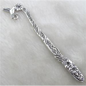 Bookmarks, Tibetan Silver Non-Nickel, 12cm(4.7 inch) length [NN10059]