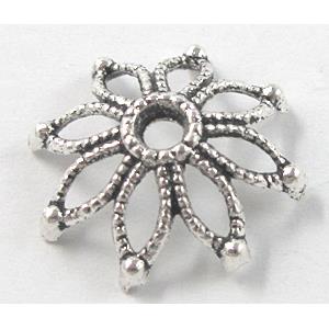 Tibetan Silver Caps Non-Nickel, 19mm dia [NN10124]