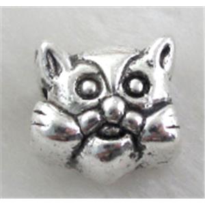 bead, Tibetan Silver Spacer Non-Nickel, 13x12mm, hole:5mm [NN10400]