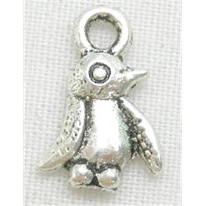 Tibetan Silver Penguin pendants Non-Nickel, 11.5x7mm [NN1064]