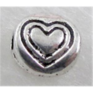 Tibetan Silver Spacers Non-Nickel, 6.5mm dia, 3mm thin [NN10713]