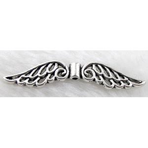 Tibetan Silver Angel wing non-nickel, 53mm wide [NN10808]