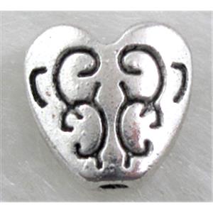 Tibetan Silver Spacers Non-Nickel, 10mm dia,3.5mm thin [NN10925]