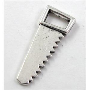 Tibetan Silver pendant non-nickel, 8x22mm [NN11075]