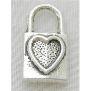 Tibetan Silver Pendants Non-Nickel, 9x17mm [NN111]