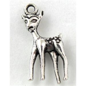 Tibetan Silver Giraffe Non-Nickel, 10x23mm [NN12123]