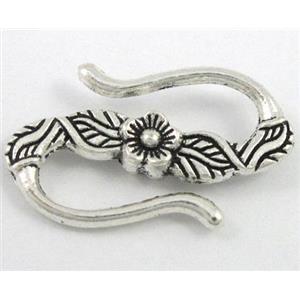 Tibetan Silver connector Non-Nickel, approx 23x15mm [NN12150]