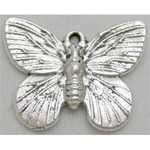 Tibetan Silver butterfly pendants, 14.5x19mm [NN1266]