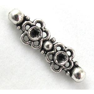 Connector, tibetan silver Non-Nickel, 26mm length [NN13309]
