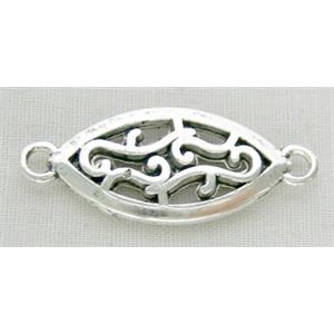 Tibetan Silver Charms Non-Nickel, 10.6x25mm [NN1398]