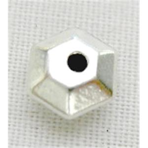 Tibetan Silver Saucers Non-Nickel, 5.6mm diameter [NN1415]