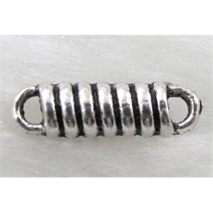 tibetan silver Non-Nickel Connector, 4mm dia, 14mm length [NN1437]