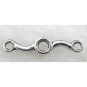 Branch Connector, tibetan silver Non-Nickel, 24mm length [NN1461]