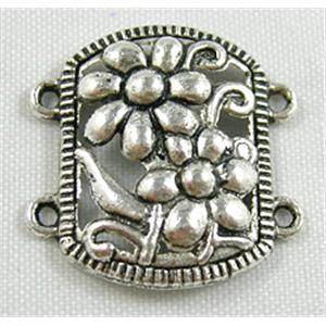 Tibetan Silver Non-Nickel charm, 20x20mm [NN1497]