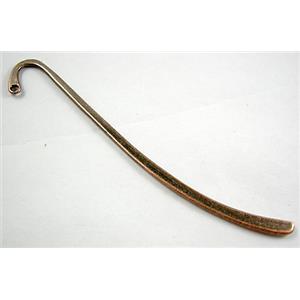 Bookmarks, Red Copper Tibetan Silver Non-Nickel, 8.7cm(3.44 inch) length [NN1575RP]