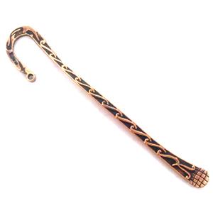 Bookmarks, Tibetan Silver Non-Nickel, red copper, 12.5cm(5 inch)length [NN1677RP]