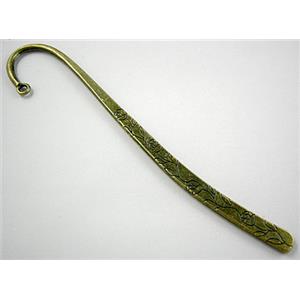 Antique Bronze Bookmarks, Tibetan Silver Non-Nickel, 12.5cm (5 inch) length [NN1678BR]