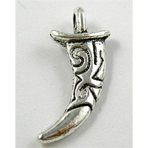 Tibetan Silver dagger Pendant Non-Nickel, 18x30mm [NN1914]