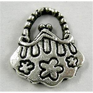 Tibetan Silver pendant Non-Nickel, 18x15mm [NN1982]