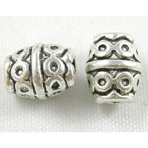 Tibetan Silver Spacer Non-Nickel, 6.5x8mm [NN204]