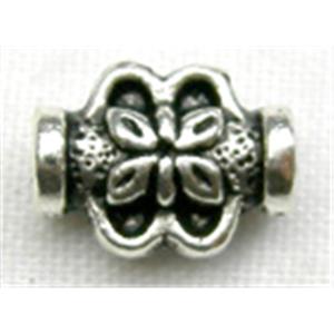 Tibetan Silver Spacers Non-Nickel, 8mm length [NN287]