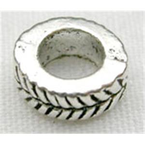 Tibetan Silver Spacers Non-Nickel, 7mm diameter [NN290]