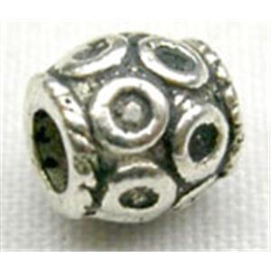 Tibetan Silver Spacers Non-Nickel, 5.5mm length [NN315]