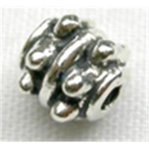 Tibetan Silver Spacers Non-Nickel, 5.5mm diameter [NN401]