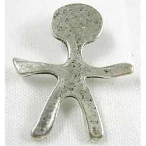 Tibetan Silver Non-Nickel Charm, 19x22mm [NN4599]