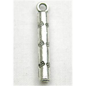 Tibetan Silver Pendant Non-Nickel, 24mm length [NN462]